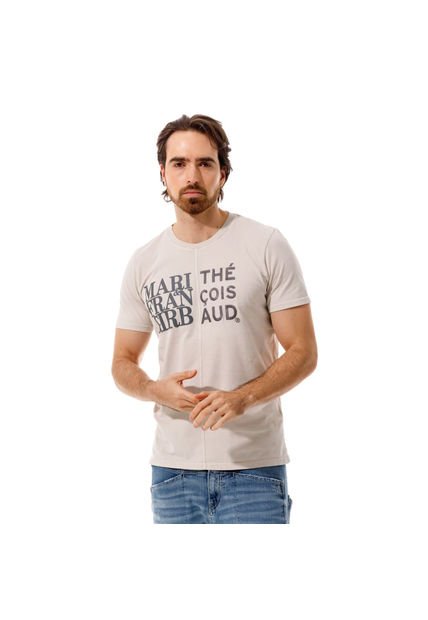 Marithe Francois Girbaud Camiseta Manga Corta Para Hombre Le-Francois Girbaud