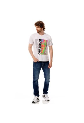 Marithe Francois Girbaud Camiseta Manga Corta Para Hombre Girbaud