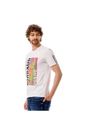 Marithe Francois Girbaud Camiseta Manga Corta Para Hombre Girbaud