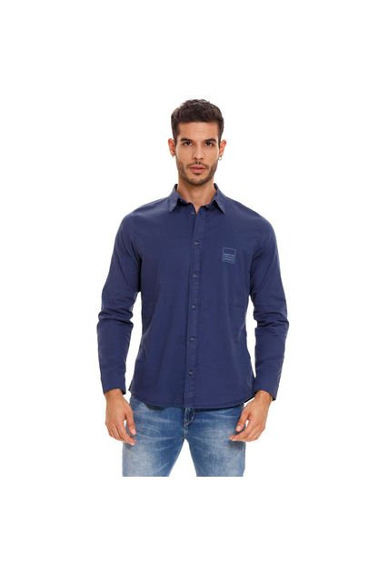 Marithe Francois Girbaud Camisa Manga Larga Para Hombre Girbaud