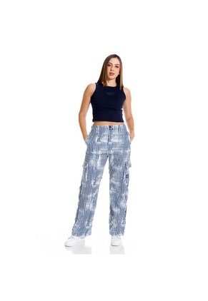 Marithe Francois Girbaud Pantalon Cargo Para Mujer Inexty Girbaud