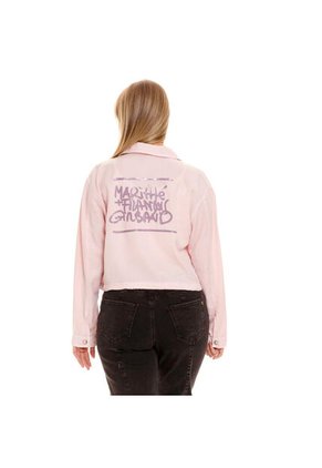 Marithe Francois Girbaud Chaqueta Casual Para Mujer Girbaud