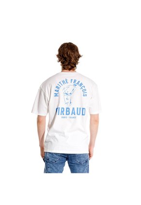 Marithe Francois Girbaud Camiseta Manga Corta Para Hombre Le Monarque Girbaud