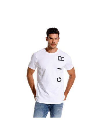 Marithe Francois Girbaud Camiseta Manga Corta Para Hombre Le Monarque Girbaud MARITHE FRANCOIS GIRBAUD