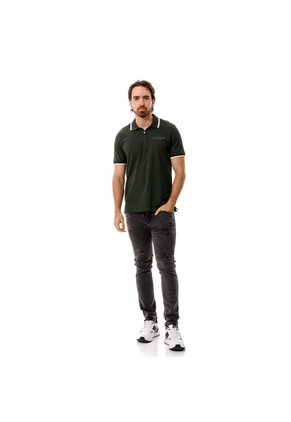 Marithe Francois Girbaud Polo Manga Corta Para Hombre Zip Zop Girbaud