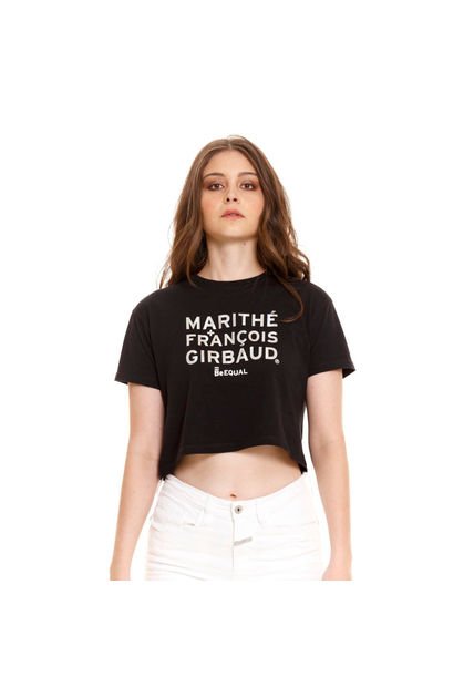Marithe Francois Girbaud Camiseta Para Mujer Manga Corta Pride Girbaud