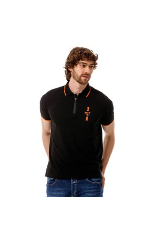 Marithe Francois Girbaud Polo Manga Corta Para Hombre Zip Zop Girbaud MARITHE FRANCOIS GIRBAUD