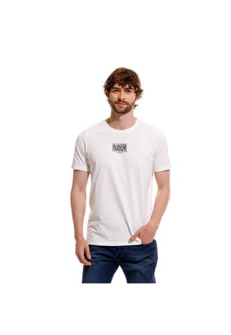 Marithe Francois Girbaud Camiseta Manga Corta Para Hombre Le-Monarque Girbaud MARITHE FRANCOIS GIRBAUD