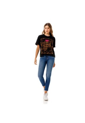 Marithe Francois Girbaud Camiseta Manga Corta Para Mujer Lueur Girbaud