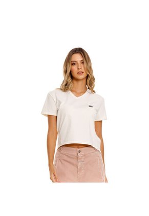 Marithe Francois Girbaud Camiseta Manga Corta Para Mujer Rose Girbaud