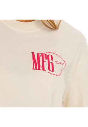 Marithe Francois Girbaud Camiseta Manga Corta Para Mujer Lueur Girbaud