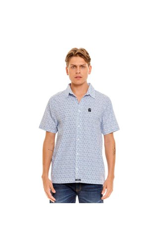 Marithe Francois Girbaud Camisa Manga Corta Para Hombre  Girbaud MARITHE FRANCOIS GIRBAUD