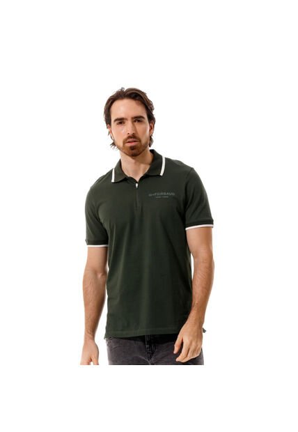 Marithe Francois Girbaud Polo Manga Corta Para Hombre Zip Zop Girbaud