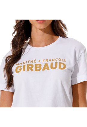 Marithe Francois Girbaud Camiseta Manga Corta Para Mujer Le-Marithé Girbaud