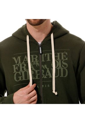 Marithe Francois Girbaud Buzo Abierto Para Hombre Girbaud