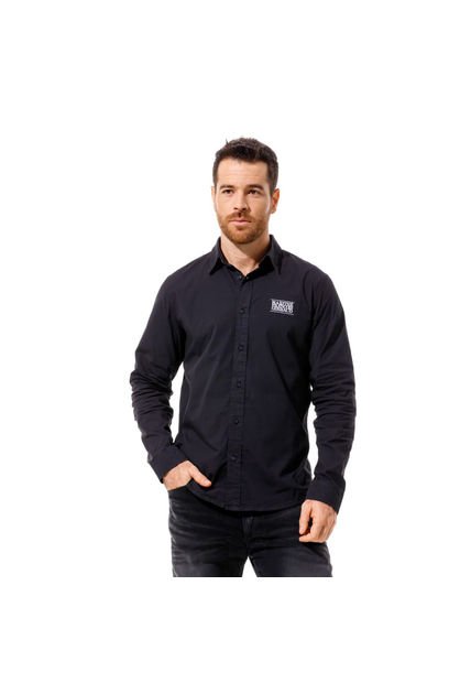 Marithe Francois Girbaud Camisa Manga Larga Para Hombre Atelier Girbaud