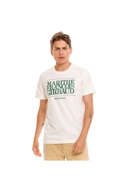 Marithe Francois Girbaud Camiseta Manga Corta Para Hombre Le-Francois Girbaud