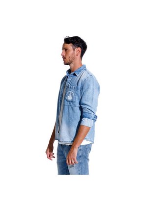 Marithe Francois Girbaud Camisa Manga Larga Para Hombre Atelier Girbaud