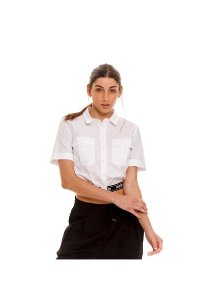 Marithe Francois Girbaud Camisa Para Mujer Camisa Girbaud