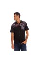 Marithe Francois Girbaud Camisa Manga Corta Denim Para Hombre de MARITHE FRANCOIS GIRBAUD