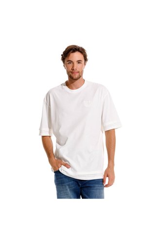 Marithe Francois Girbaud Camiseta Manga Corta Para Hombre Le Monarque Girbaud MARITHE FRANCOIS GIRBAUD