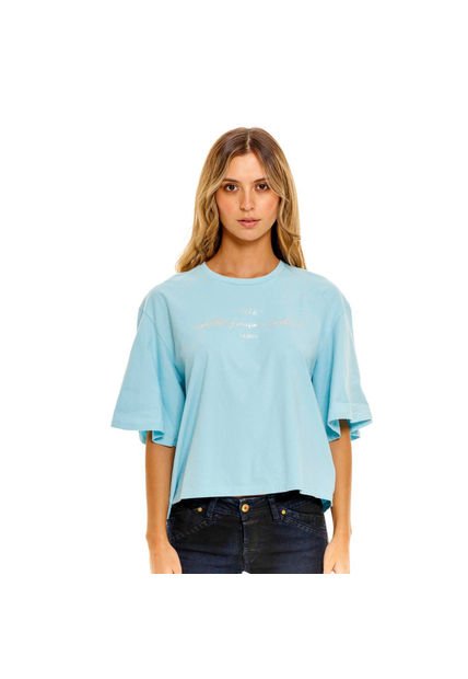 Marithe Francois Girbaud Camiseta Manga Corta Para Mujer  Girbaud