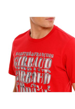 Marithe Francois Girbaud Camiseta Manga Corta Para Hombre Girbaud