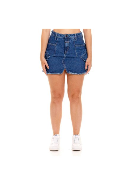 Marithe Francois Girbaud Falda Corta Denim Para Mujer Girbaud
