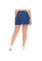 Marithe Francois Girbaud Falda Corta Denim Para Mujer Girbaud de MARITHE FRANCOIS GIRBAUD
