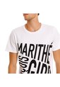 Marithe Francois Girbaud Camiseta Manga Corta Para Hombre Le-Francois Girbaud de MARITHE FRANCOIS GIRBAUD