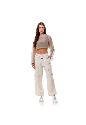 Marithe Francois Girbaud Pantalon Cargo Para Mujer Girbaud