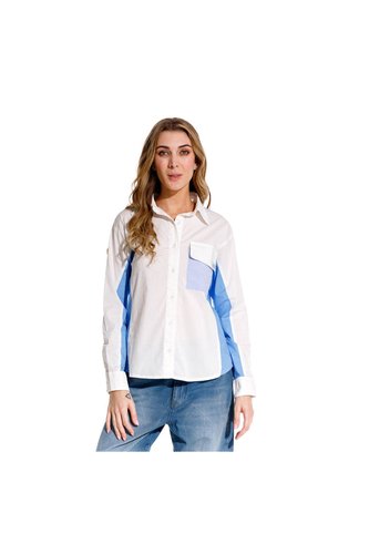 Marithe Francois Girbaud Camisa Manga Larga Para Mujer Ember Girbaud MARITHE FRANCOIS GIRBAUD
