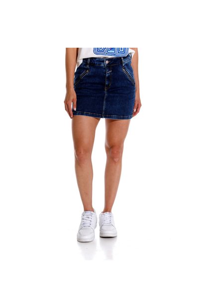 Marithe Francois Girbaud Falda Denim Para Mujer Girbaud