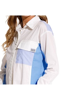 Marithe Francois Girbaud Camisa Manga Larga Para Mujer Ember Girbaud
