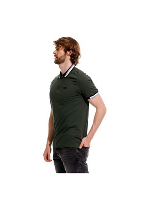 Marithe Francois Girbaud Polo Manga Corta Para Hombre Zip Zop Girbaud