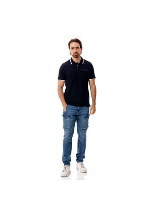 Marithe Francois Girbaud Polo Manga Corta Para Hombre Zip Zop Girbaud