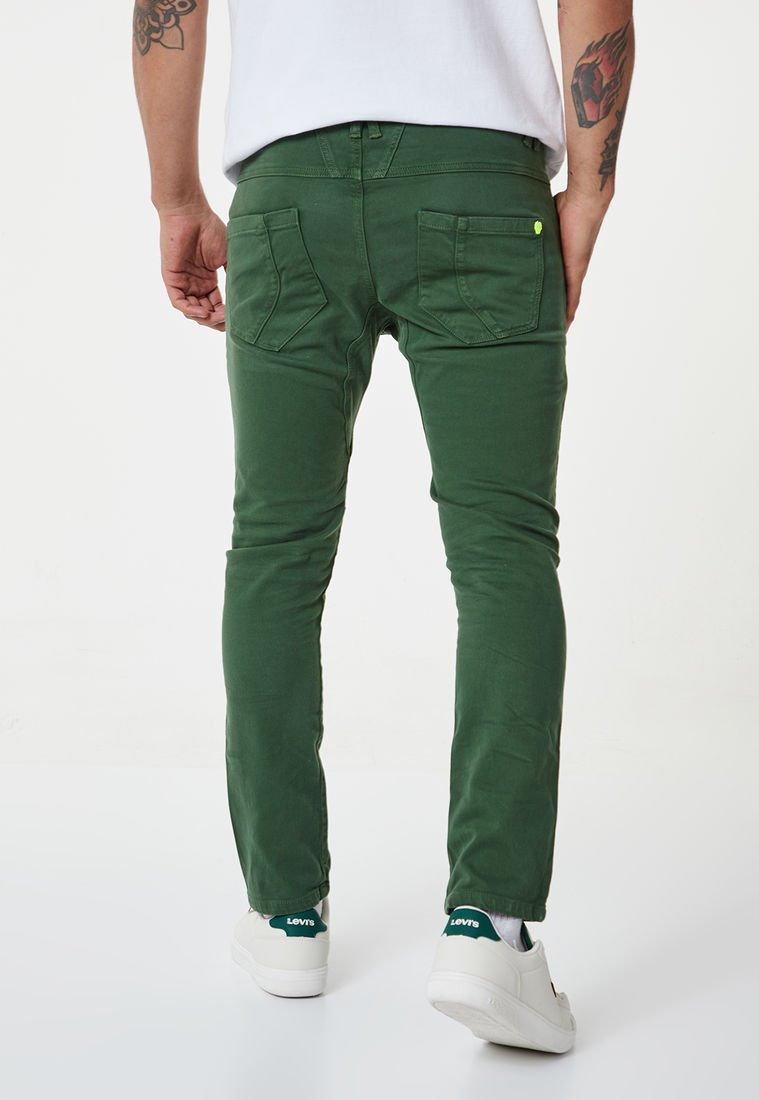 Pantalon Cargo Girbaud Vert Kaki Taille 44 - Coton élégant - Très Bon état