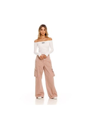 Marithe Francois Girbaud Pantalon Cargo Para Mujer Girbaud