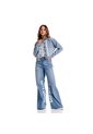 Marithe Francois Girbaud Chaqueta Denim Para Mujer Rockers Girbaud de MARITHE FRANCOIS GIRBAUD