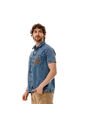 Marithe Francois Girbaud Camisa Manga Corta Para Hombre Gaspard Girbaud de MARITHE FRANCOIS GIRBAUD