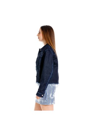Marithe Francois Girbaud Chaqueta Denim Para Mujer High Girbaud
