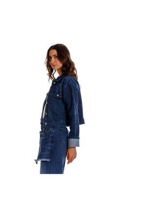 Marithe Francois Girbaud Chaqueta Denim Para Mujer Eve Girbaud
