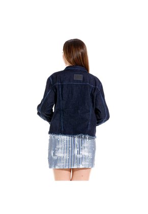 Marithe Francois Girbaud Chaqueta Denim Para Mujer High Girbaud
