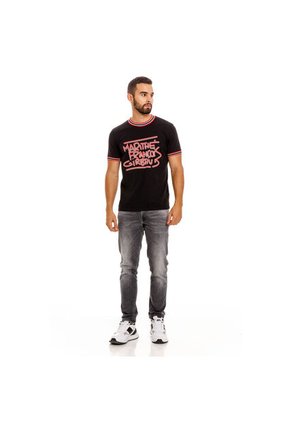Marithe Francois Girbaud Camiseta Manga Corta Para Hombre Lutin Girbaud