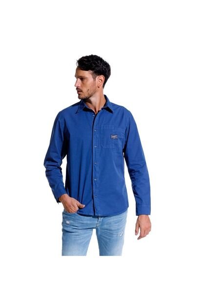 Marithe Francois Girbaud Camisa Manga Larga Para Hombre Atelier Girbaud