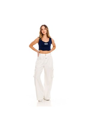 Marithe Francois Girbaud Pantalon Cargo Para Mujer Girbaud