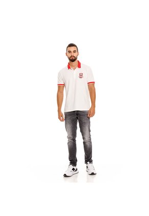 Marithe Francois Girbaud Polo Manga Corta Para Hombre Cavalier Girbaud