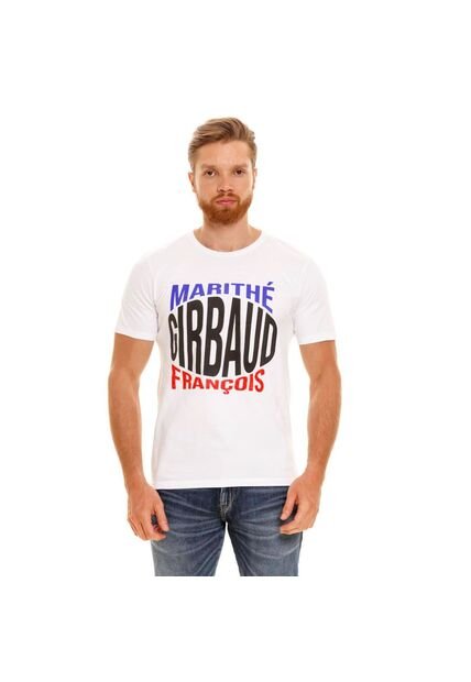 Marithe Francois Girbaud Camiseta Manga Corta Para Hombre Girbaud