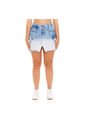 Marithe Francois Girbaud Falda Corta Denim Para Mujer Girbaud de MARITHE FRANCOIS GIRBAUD