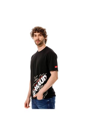 Marithe Francois Girbaud Camiseta Manga Corta Para Hombre Le-Monarque Girbaud